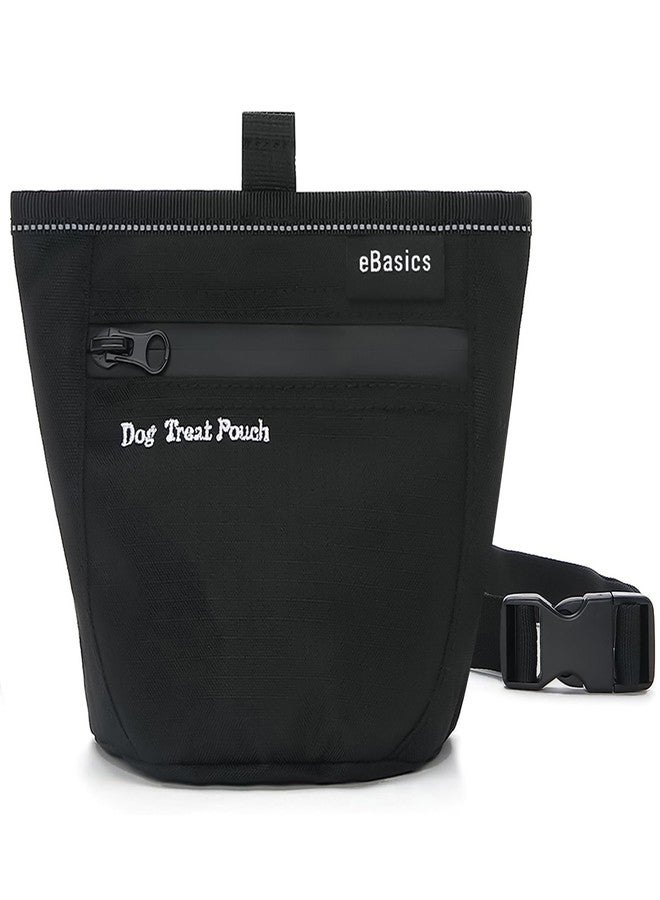 eBasics Dog Treat Pouch for Training Doggie Puppy Snack Reward Pouch Bait Bag Pet Treat Carrier Holder with Clip Waist Belt Magnetic Opening - Image 1
